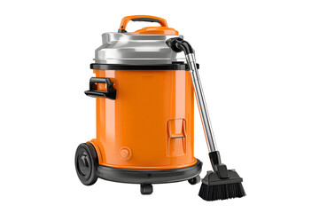 Fototapeta premium The wet and dry vacuum cleaner isolated on a transparent background
