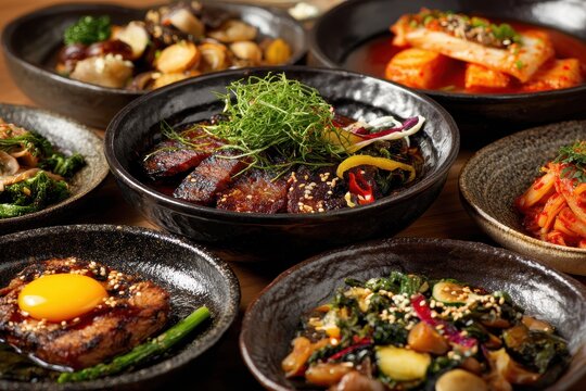 Preferred meals from Korean and European cuisines