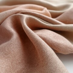 Champagne pink and pale almond blend softly, creating a blurred gradient with a calming effect.