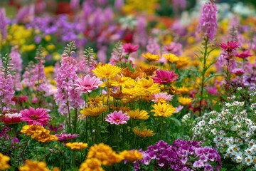 Obraz premium Stunning Asian blooms in Korea s Olympic Park