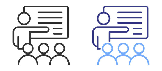 Training icon color