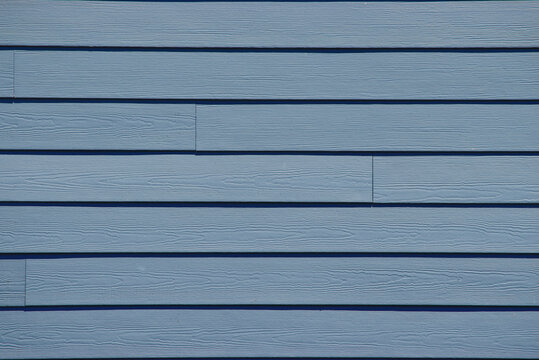 Blue weatherboard