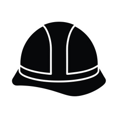 Construction Helmet Icon Vector Illustration