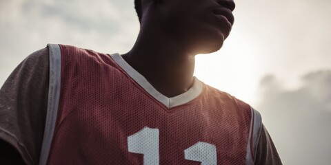 Modern Youth Basketball Sleeveless Jersey with Number Premium Authentic Sports Team Apparel for Young Athletes Social Media and Advertising Campaigns