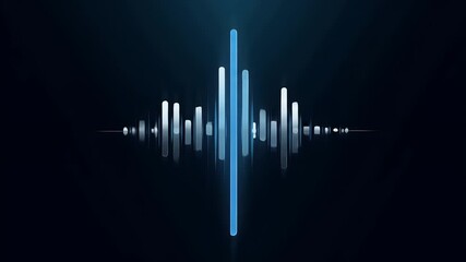 Mock up logo design for a music producer or solo musician brand, showcasing sound waves, and dark studio-themed aesthetics for bold music identity.

