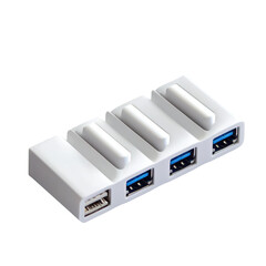 USB Ports on isolated transparent cutout PNG Background