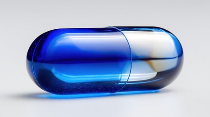 Blue Granule Capsule: Particulate Dual-Chamber Design for Controlled Release