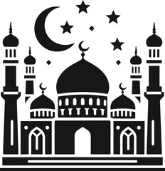 Mosque Vector Illustration