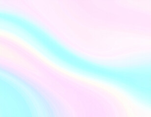 Obraz premium Unicorn Sky Ombre - Magical Color Transition Canvas for Girls' Bedrooms & Fantasy-Themed Cafes