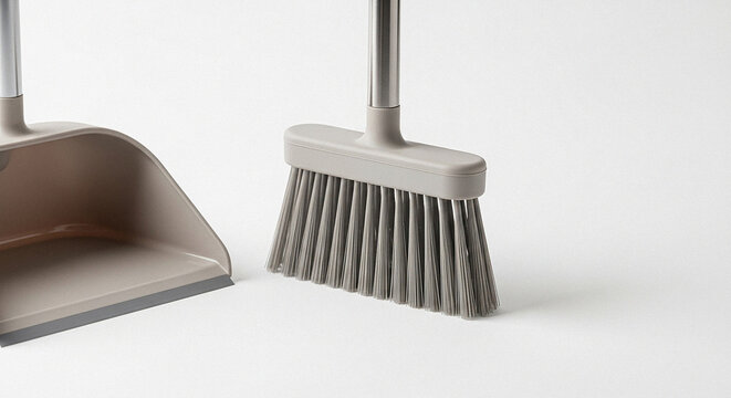 Juego Compacto de Escoba y Recogedor de Silicona