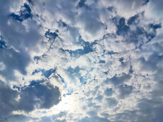 clouds in the sky