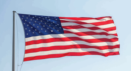 Obraz premium united states flag