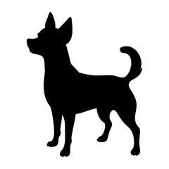 Dog silhouette