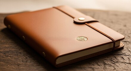 Premium leather journal notebook for writing and sketching professional business diary organizer gift idea