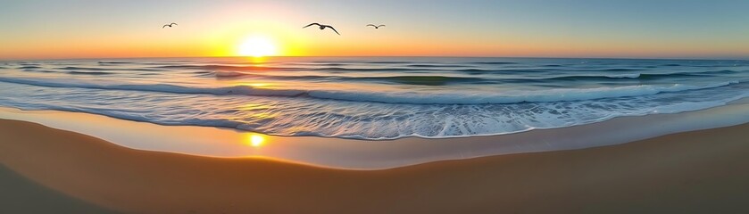 Whispering Waves at Dawn