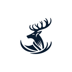 Majestic deer logo