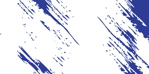 Dots halftone blue and dark blue color pattern gradient grunge texture background.