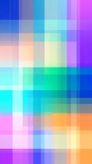 Vibrant Gradient of Textured Rectangular Blocks and Squares