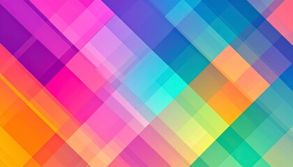 Vibrant Gradient of Textured Rectangular Blocks and Squares