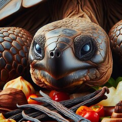 Details Giant tortoises vanilla plantations Creole cuisine