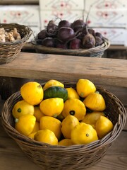 Fresh Pattypan Squash on Display at Farmer’s Market