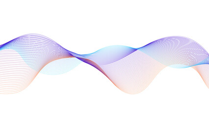Swirling abstract lines in pastel hues.
Organic waveform illustration.