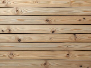 Fototapeta premium Detailed close up of a beautiful light brown wood plank background shows lovely texture and grain for designs