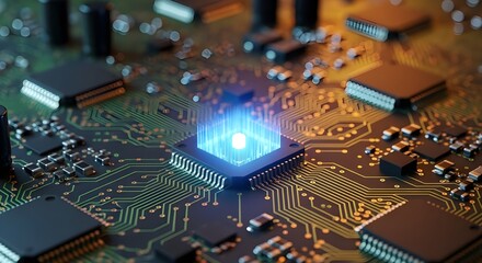 Obraz premium Modern Concept of Digital Innovation and Technology Features