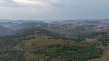 view from the top of the mountain