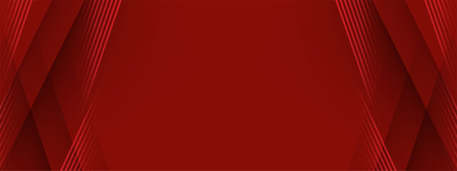 abstract red geometric frame banner background. vector illustration