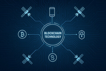 Fototapeta premium blockchain, blockchain technology, digital network, abstract blockchain diagram, smart contracts, cryptocurrency, mobile banking, secure access, digital security, glowing network, blockchain visualiza