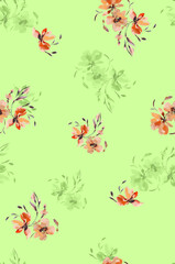 Flowers pattern allover pattern all over abstract pattern