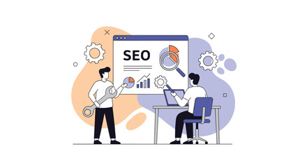 Fototapeta premium Understanding Search Engine Optimization Strategies for Effective Digital Marketing Growth