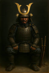 Fototapeta premium Japanese warrior armor