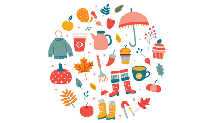 Fall Clipart Bundle