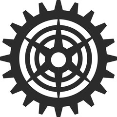 Obraz premium Gear Shape Element