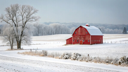 red barn