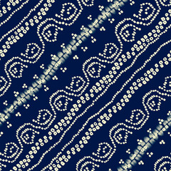 Tradition Bandhani design Indian traditional