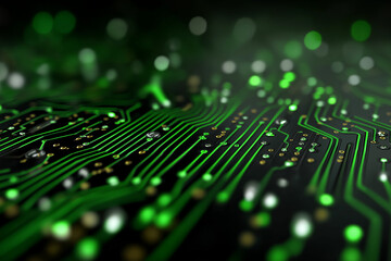 Obraz premium electronic circuit board