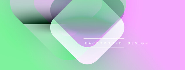 Abstract gradients overlap, creating soft shapes. Pastel colors dominate composition, with text reading background design. Minimalist aesthetic.