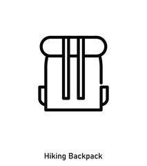 Backpack Icon – Hiking Gear for Outdoor Adventure