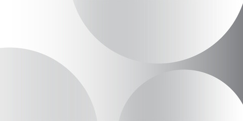 A minimalist abstract background featuring overlapping curves and circular shapes in various shades of gray, creating a smooth gradient and subtle depth
