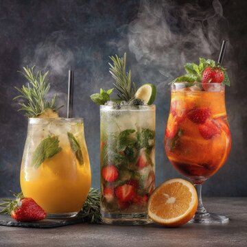 Refreshing Summer Drinks With Fruits And Herbs Perfect For Hot Days