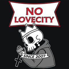 Stylized graphic design featuring a prominent white skull with vibrant color accents and clean typography suitable for various creative projects