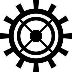 Obraz premium Gear Shape Element