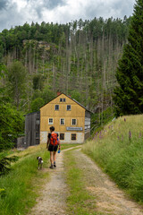 Die Niedermühle am Kirnitzschwanderweg bei Hinterhermsdorf 2