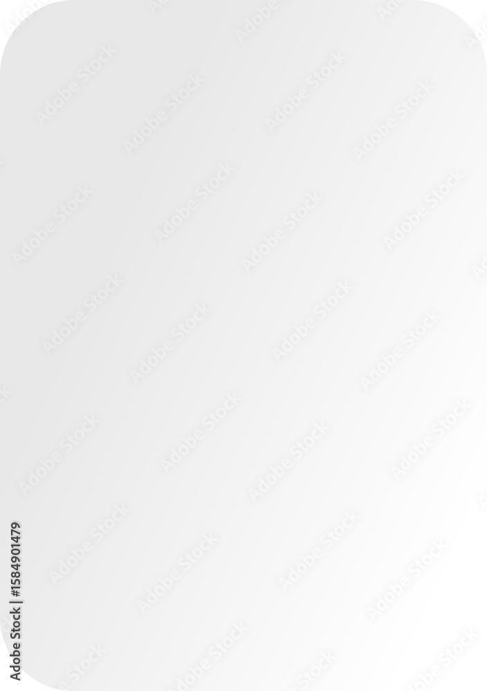 Aufkleber smooth gradient transition from dark black to bright white with rounded corners
