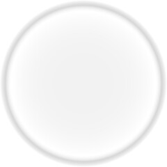 Abstract black and white sphere with radial gradient lighting