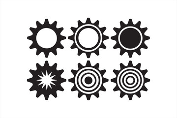 Set of Gears with Various Patterns for Industrial and Mechanical Use