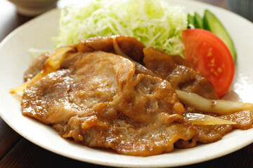 豚肉の生姜焼き